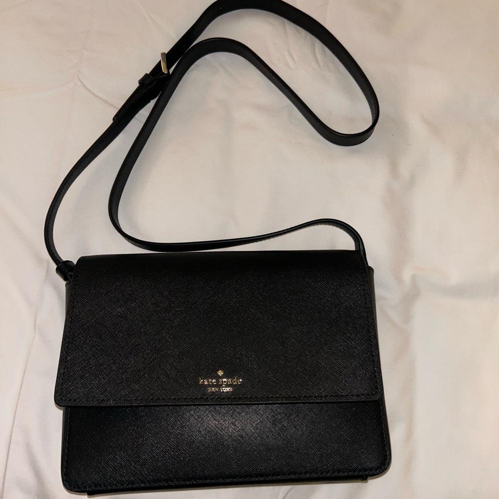 Kate Spade Elegant Black Crossbody Bag